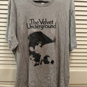 Velvet Underground Band T-shirt, plus size, 70s music